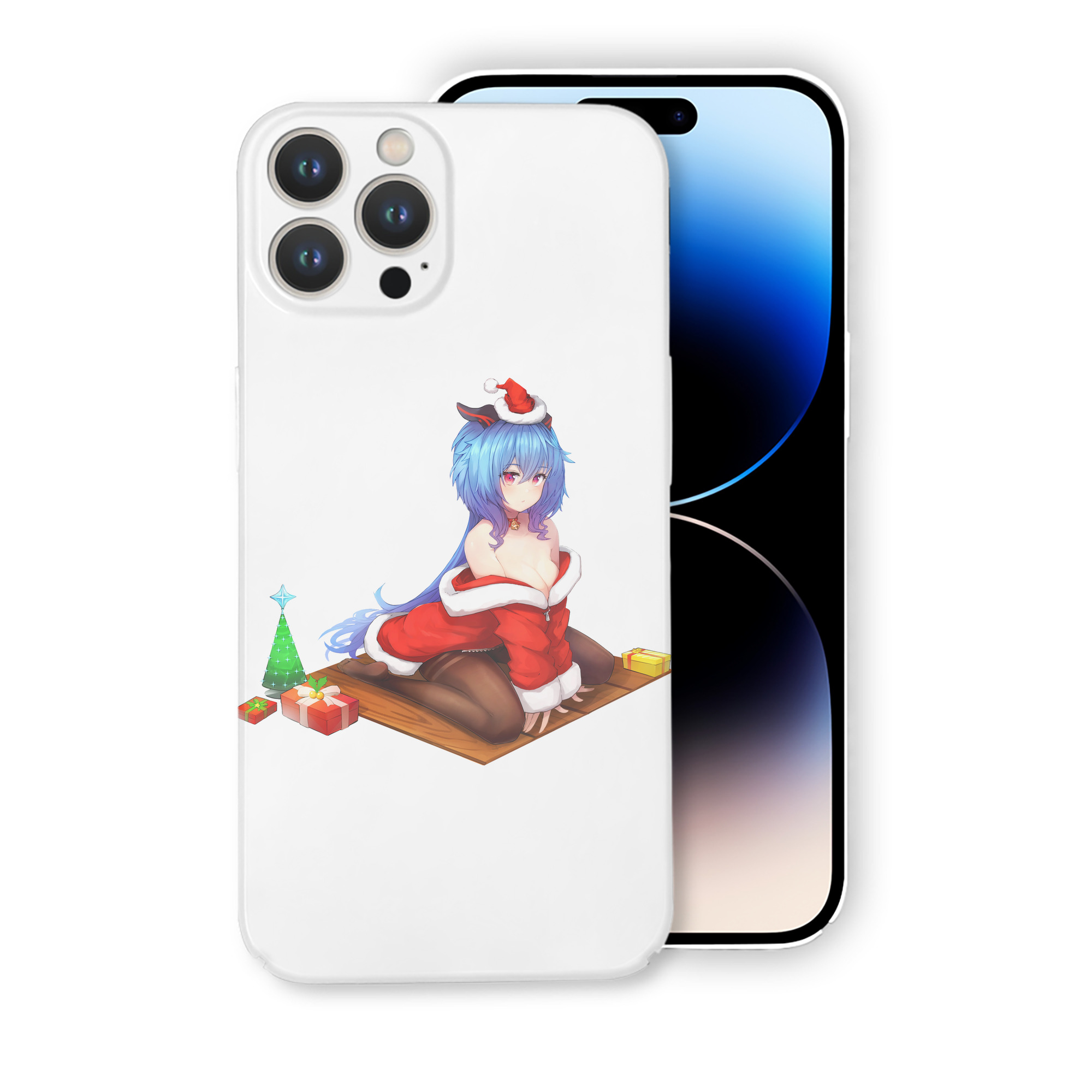 げんし神 甘雨 かんう genshin Ganyu 【iPhone 14シリーズ対応】ハードケース